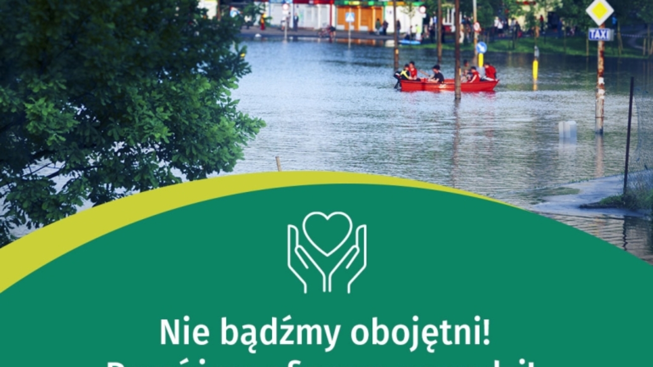 zdjęcie przedstawiające powódź