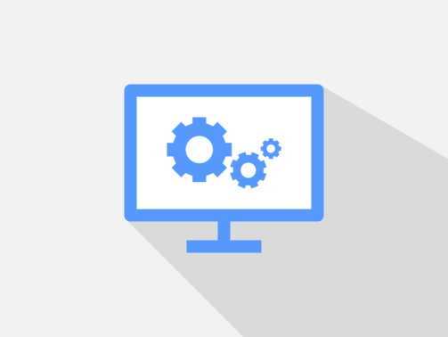 ekran z kołami zębatymi