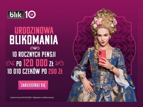 baner reklamowy blikomania