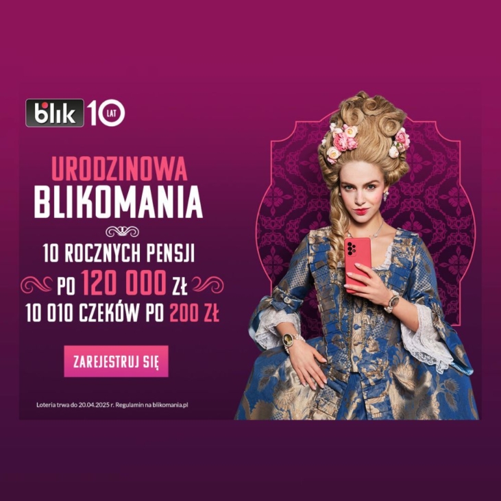 baner reklamowy blikomania