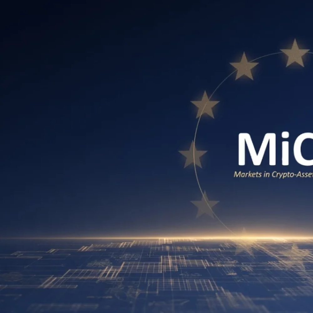 obrazek ukazujący napis Mica dotyczący komunikatu o kryptoaktywach