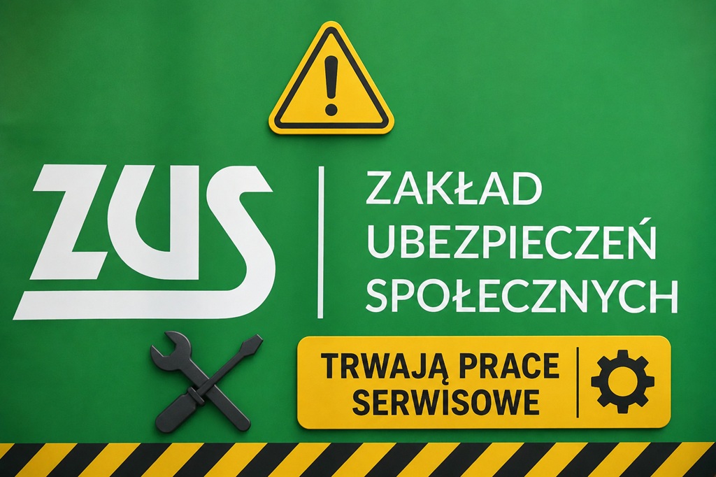 Prace serwisowe w ZUS